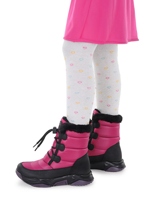 Alison Bağcıklı Kız Çocuk Kar Botu - Görsel 3