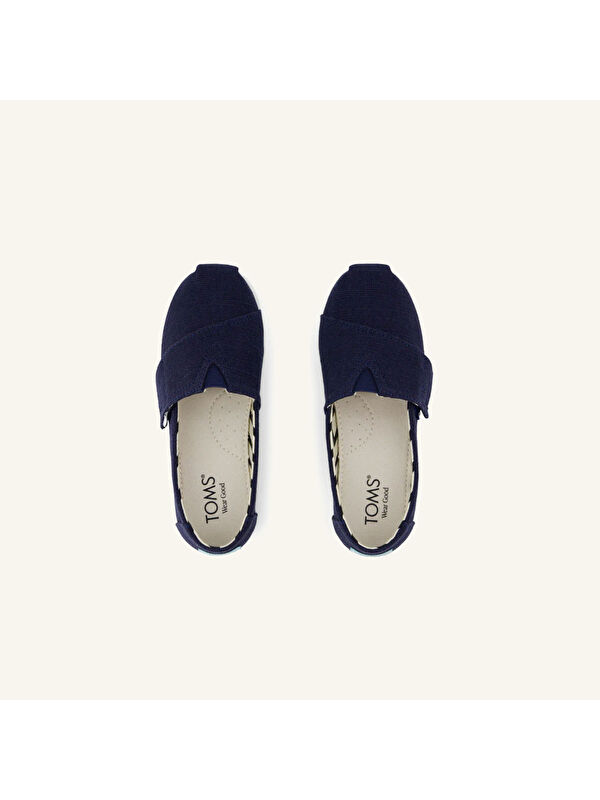 Toms Lacivert Toms Espadril Kız Çocuk Babet