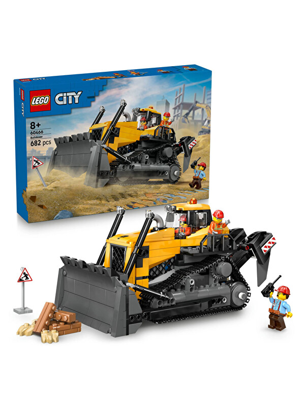 Lego City Sarı Buldozer 60466