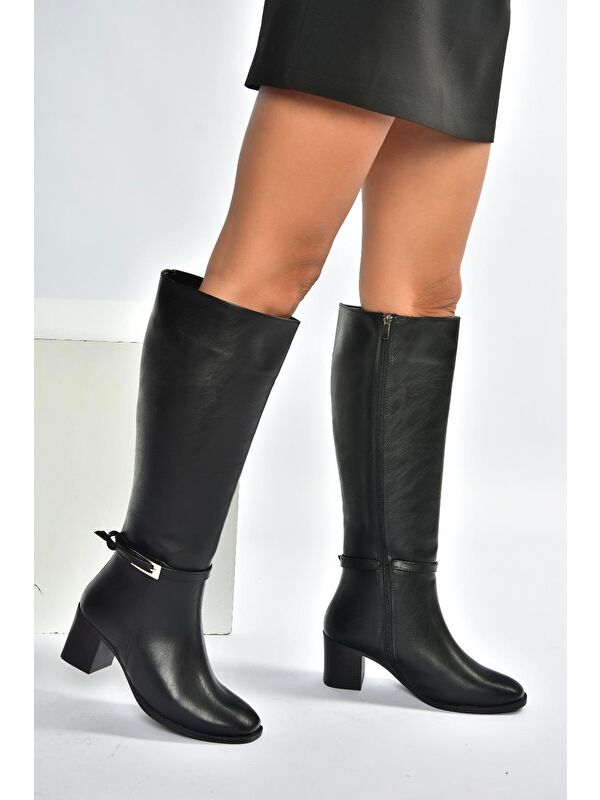 Siyah Kadın Çizme V973600509 - Görsel 3