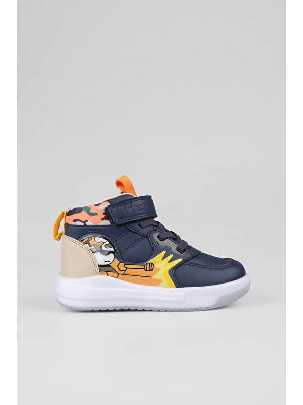 Dragus Işıklı Erkek Bebek Lacivert Bot - Görsel 2