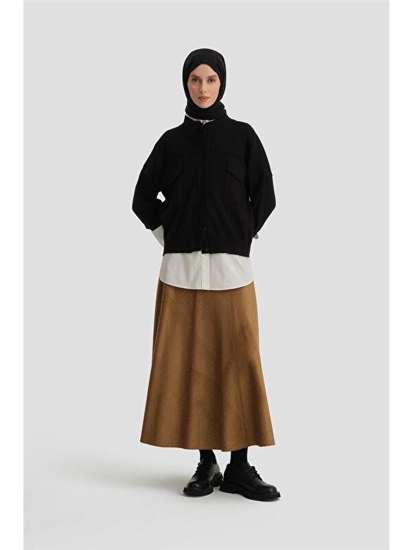 ARMİNE Hırka 24Kd4206 Siyah