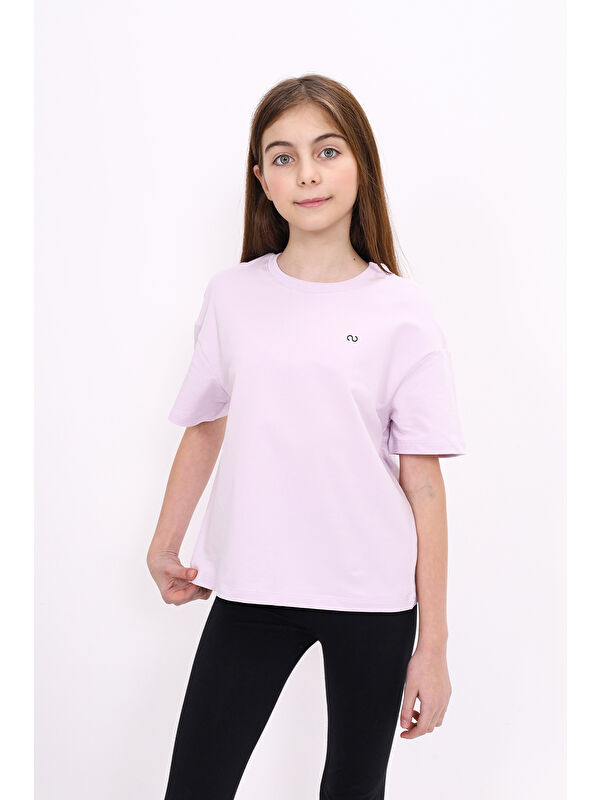 Toontoykids Kız Çocuk Baskılı Tişört