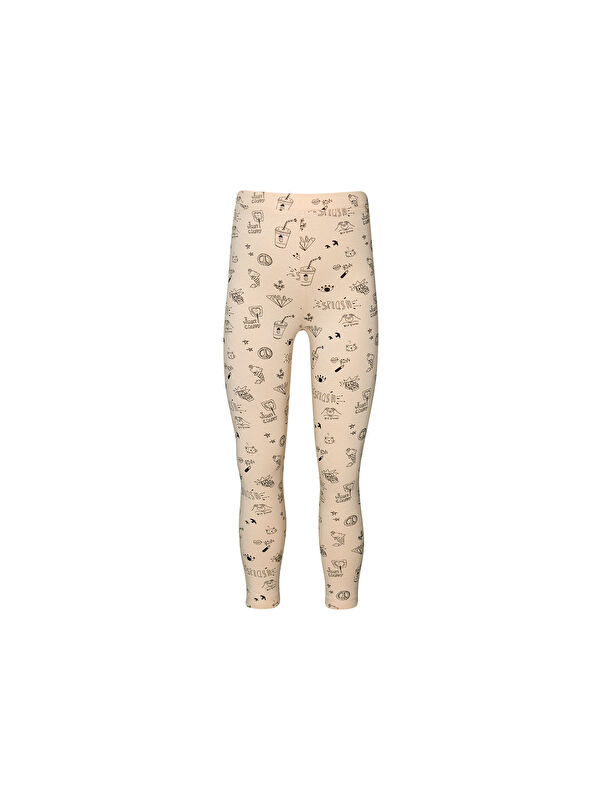 Lovetti Kız Çocuk Summer Dream Desen Tayt