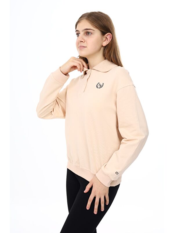 Toontoykids Kız Çocuk Baskılı Sweatshirt