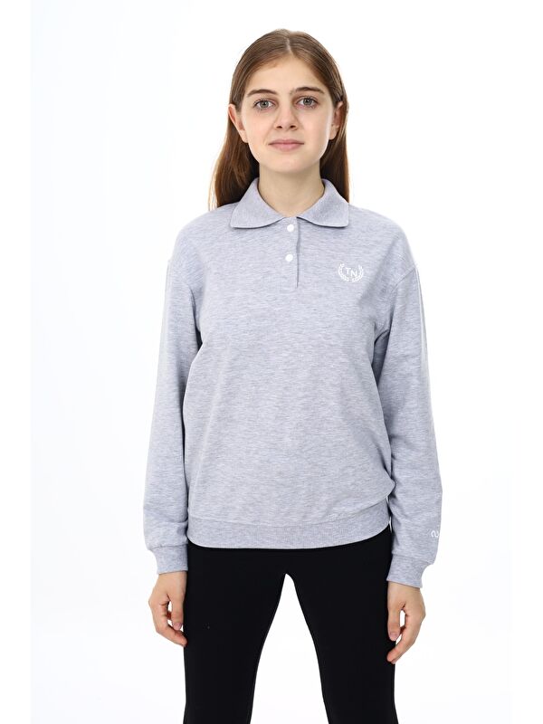 Toontoykids Kız Çocuk Baskılı Sweatshirt