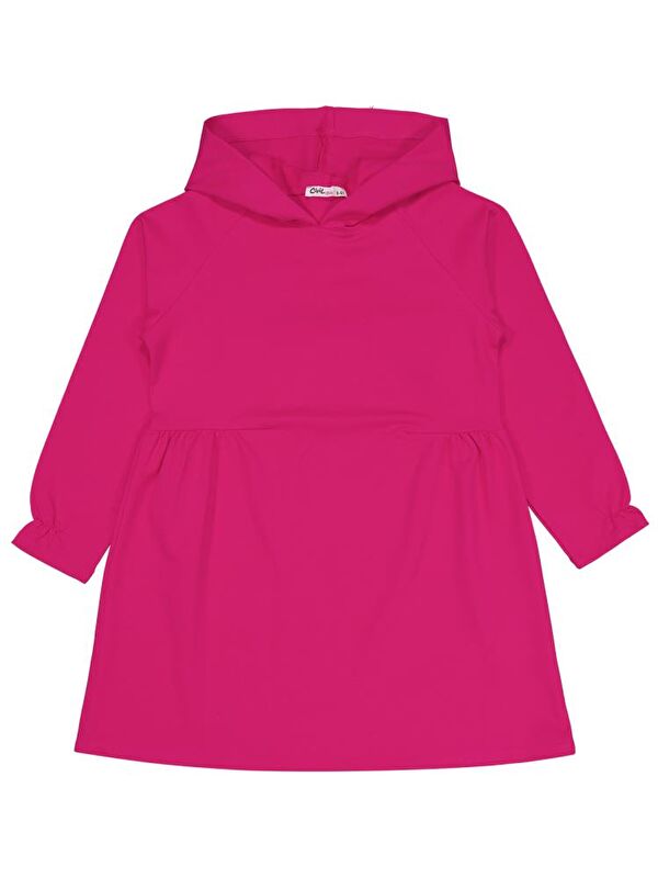 Civil Girls Kapüşonlu 6-9 Yaş Elbise