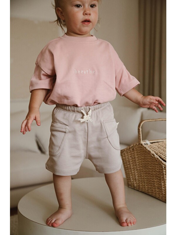 Oh La La Koala For Little Ones Vizon Basic Cepli Çocuk Şort