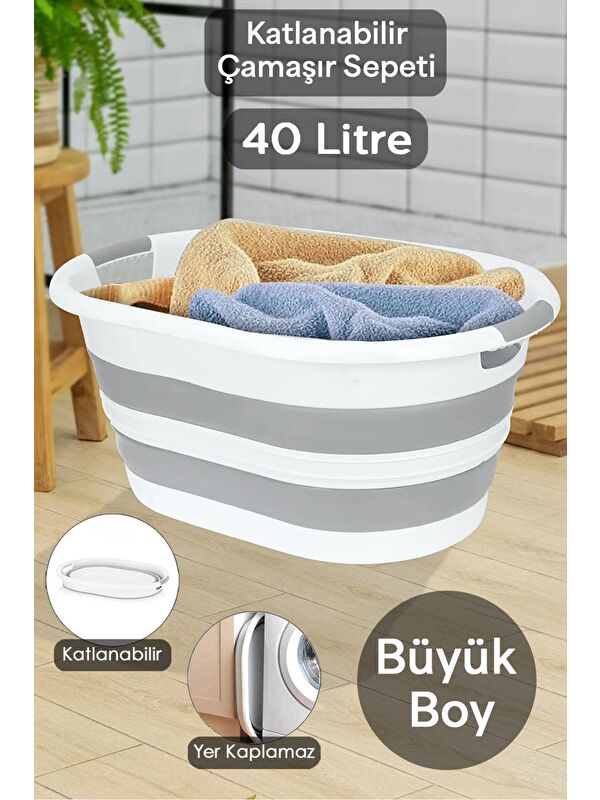 Meleni Home Çamaşır Sepeti