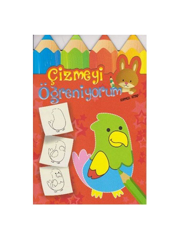 Parıltı Yayınları Çizmeyi Öğreniyorum-Kırmızı Kitap
