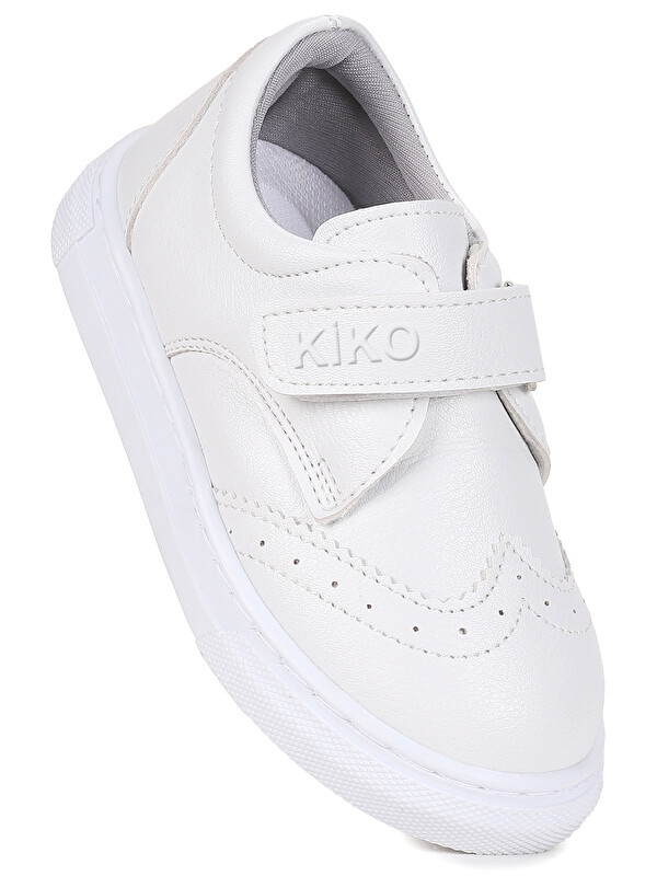Kiko Kids Richie Cilt Cırtlı İlk Adım Günlük Erkek Bebek Casual Ayakkabı