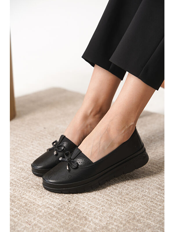 D0109 Günlük Ortopedik Kadın Babet Ayakkabı - Görsel 5