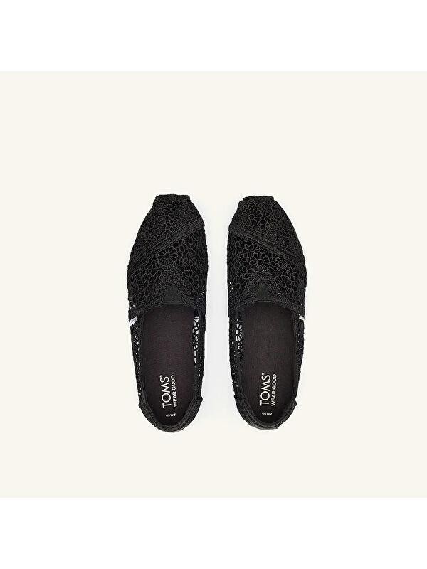 Toms Beyaz Toms Espadril Alpargata Kadın 10016241 10016254 10021935 CLASSIC Moroccan Crochet