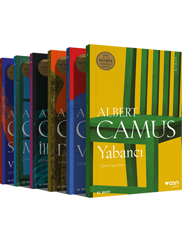 Can Yayınları Albert Camus Seti 1 (6 Kitap)
