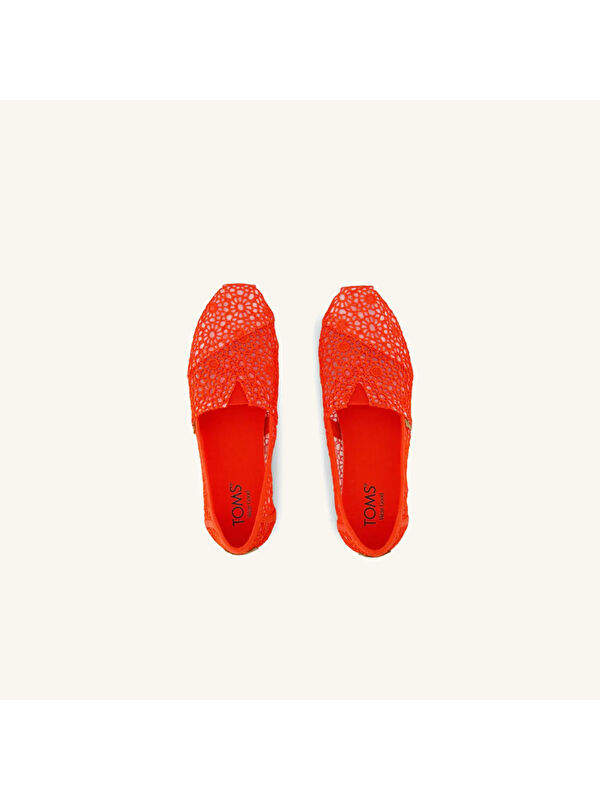 Toms Beyaz Toms Espadril Alpargata Kadın 10016241 10016254 10021935 CLASSIC Moroccan Crochet