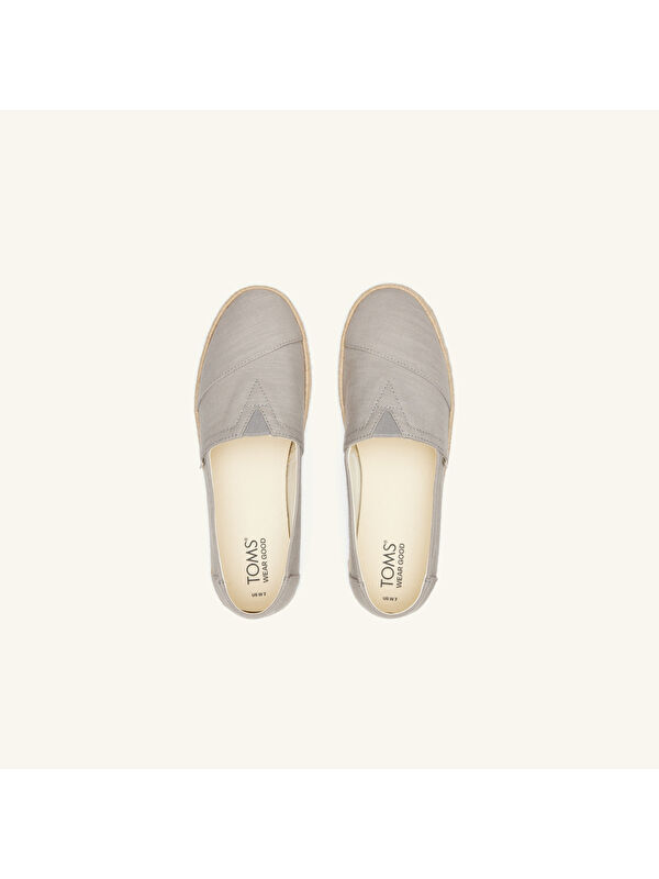 Toms Gri Toms Espadril Alpargata Kadın 10020708 10020687 10020688 ROPE 2.0