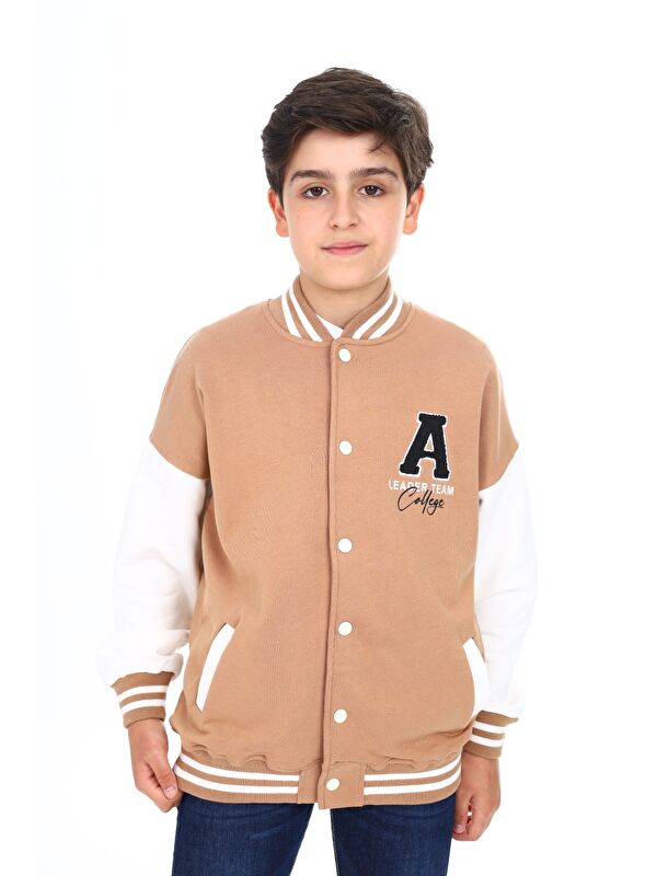 Toontoykids Erkek Çocuk Baskılı Kolej Hırka