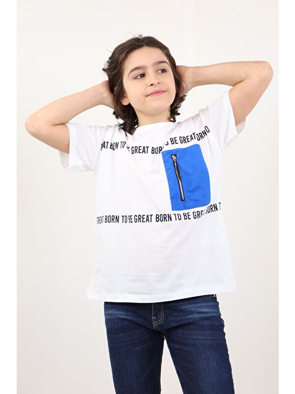 Toontoykids Erkek Çocuk Baskılı Tişört