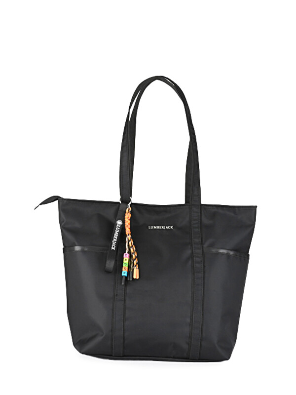 Lumberjack TEX SERI SHOPPER 5PR Siyah Kadın Omuz Çantası