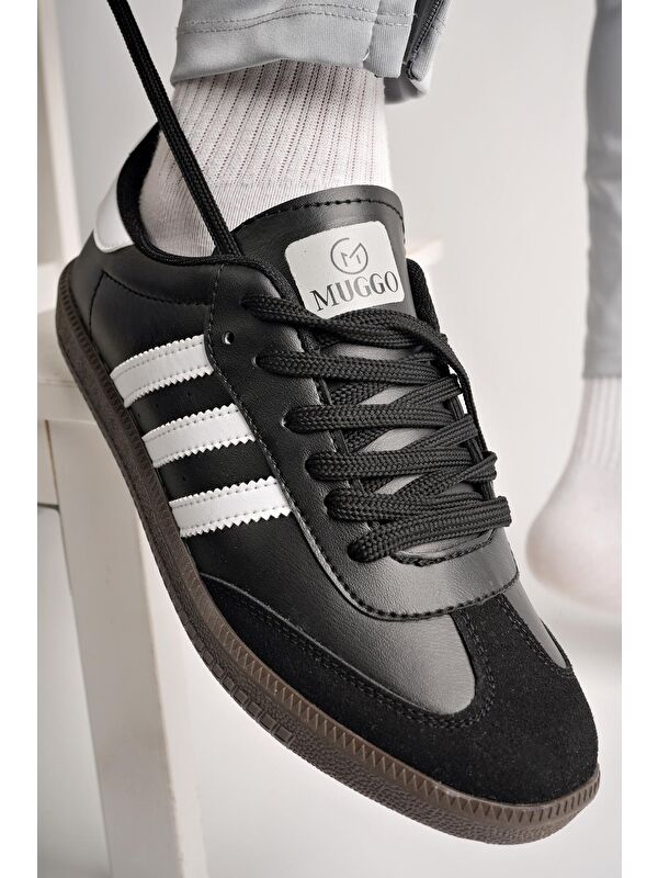 JABBAR Unisex Ortopedik Günlük Bağcıklı Yürüyüş Koşu Sneaker Spor Ayakkabı - Görsel 3