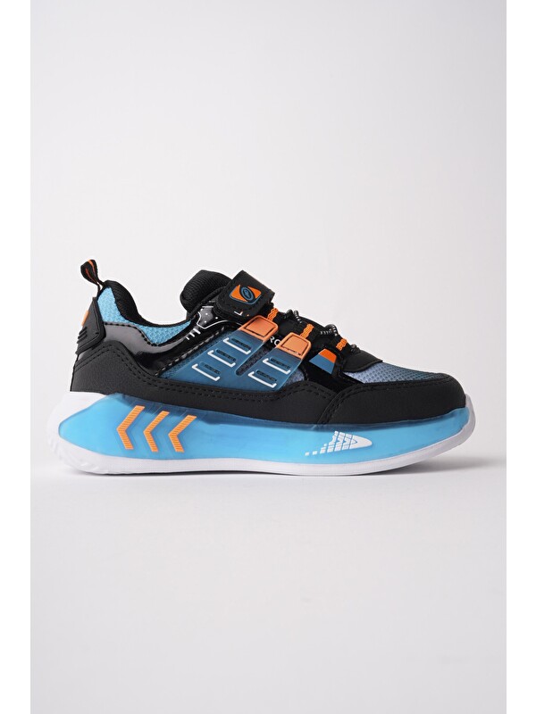 Muggo ZUZU Cırtlı ve Bağcıklı Günlük Çocuk Sneaker Spor Ayakkabı