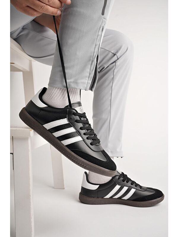 JABBAR Unisex Ortopedik Günlük Bağcıklı Yürüyüş Koşu Sneaker Spor Ayakkabı - Görsel 7