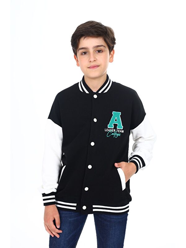 Toontoykids Erkek Çocuk Baskılı Kolej Hırka
