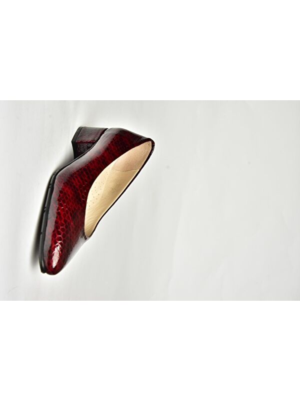 Bordo Kadın Topuklu Ayakkabı U6670127 - Görsel 6
