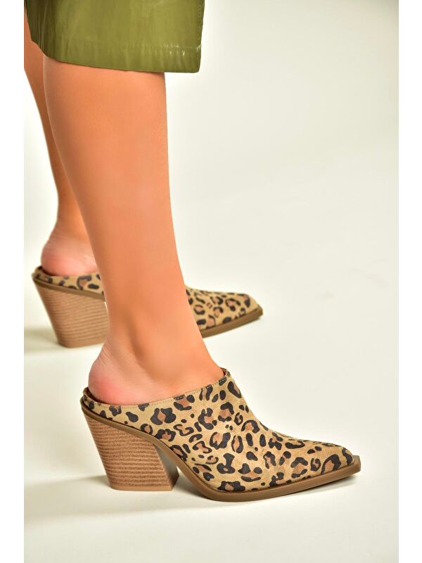 Taba Kadın Topuklu Ayakkabı U6548061 - Görsel 3