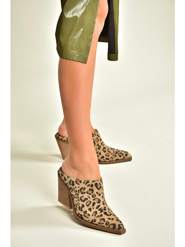 Taba Kadın Topuklu Ayakkabı U6548061 - Görsel 4