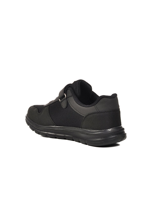 Siyah Cırtlı Unisex Spor Ayakkabı 616 G - Görsel 5