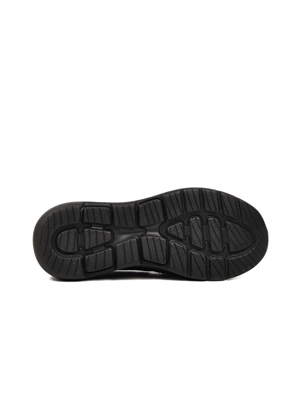 Siyah Hakiki Deri Anatomik Kadın Casual Ayakkabı 1002 Z - Görsel 6