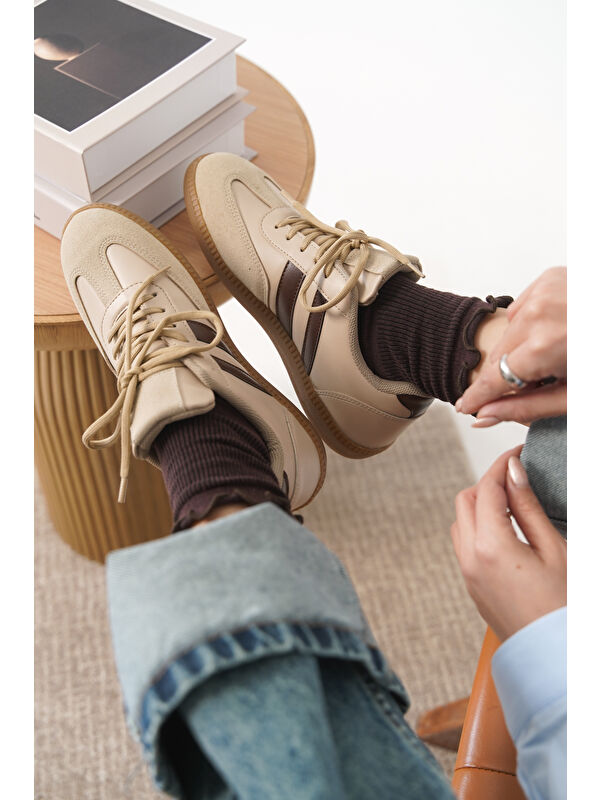 Agnus Günlük Ortopedik Kadın Sneaker Spor Ayakkabı - Görsel 5