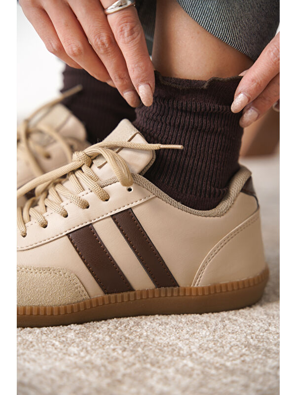 Agnus Günlük Ortopedik Kadın Sneaker Spor Ayakkabı - Görsel 6