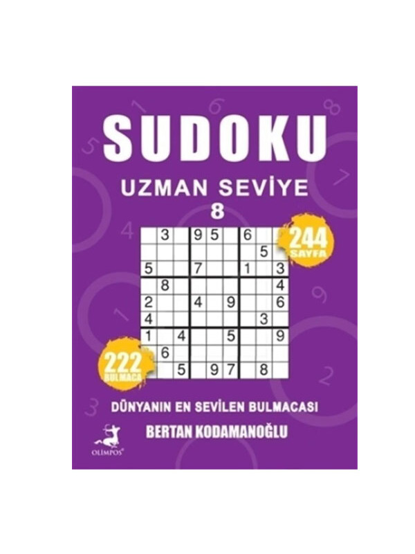 Olimpos Yayınları Sudoku Uzman Seviye 8