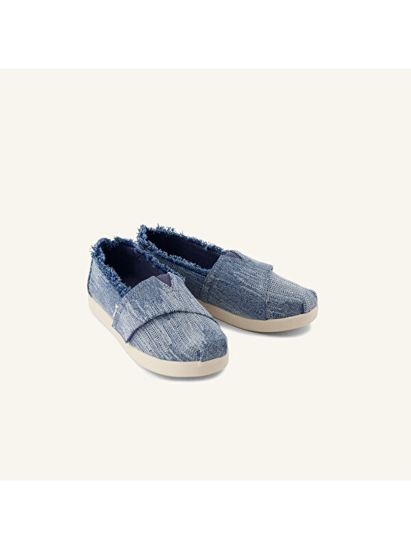 Toms Lacivert Toms Espadril Kız Çocuk Babet