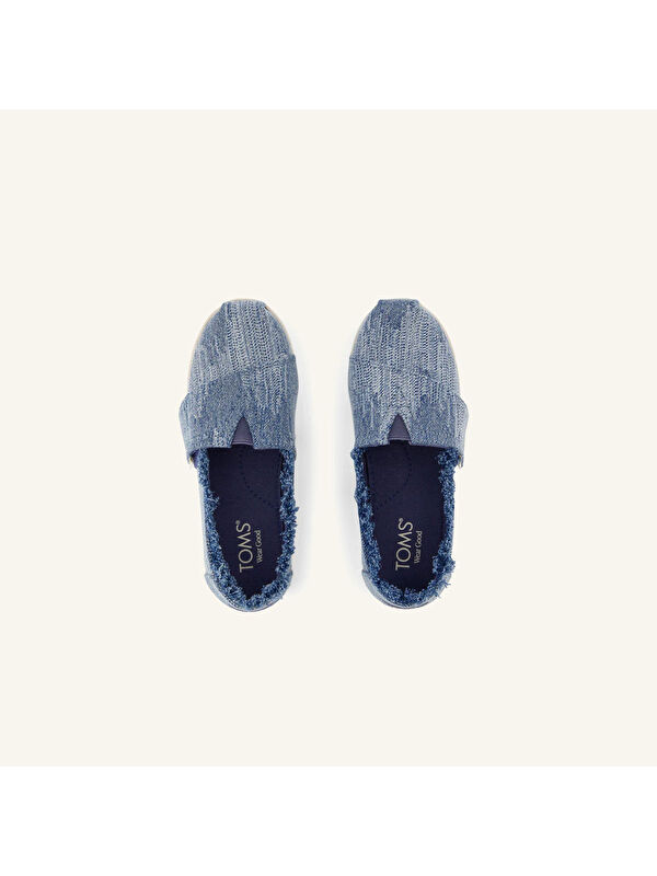 Toms Lacivert Toms Espadril Kız Çocuk Babet