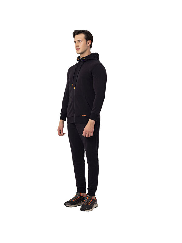 Merrell Scole Siyah Erkek Fermuarlı Sweatshirt Hırka