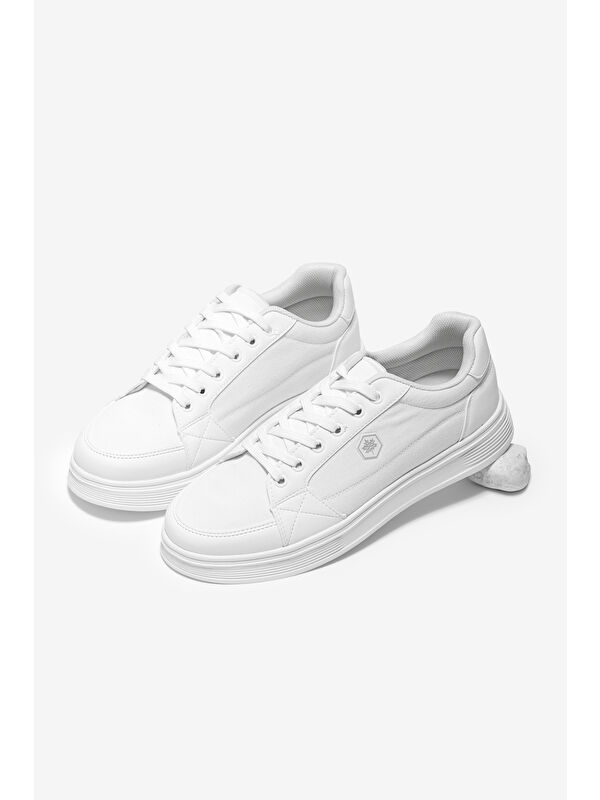 Tonny Black Siyah Tonny Black Rahat Kalip Erkek Faylon Taban Bağcıklı Spor Ayakkabı