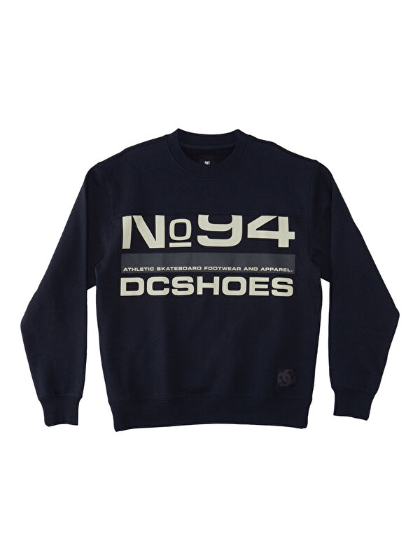 Dc Erkek Fleece Static 94 Crew Lacivert