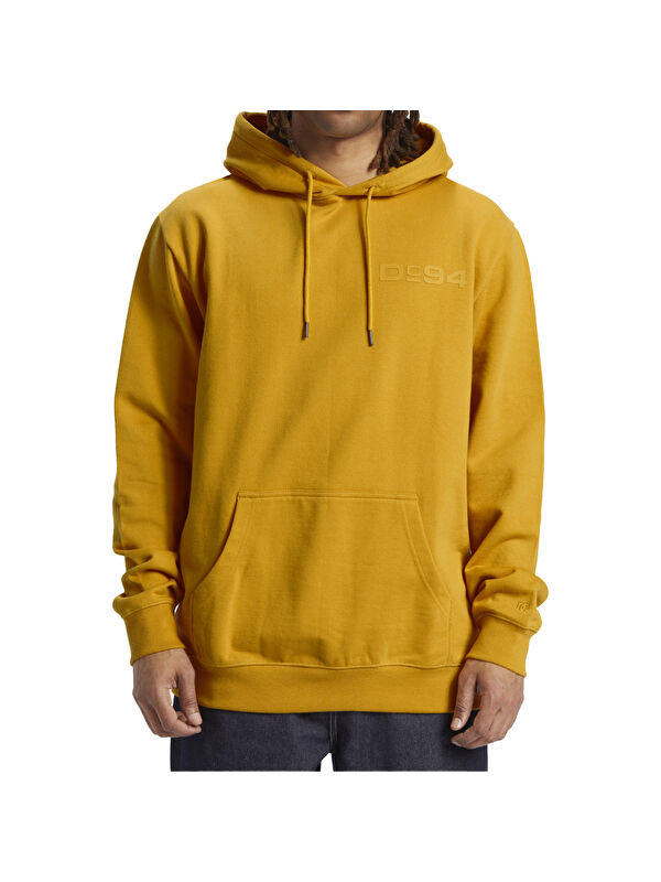 Dc Erkek Fleece 1994 Pullover Hoodie Sarı