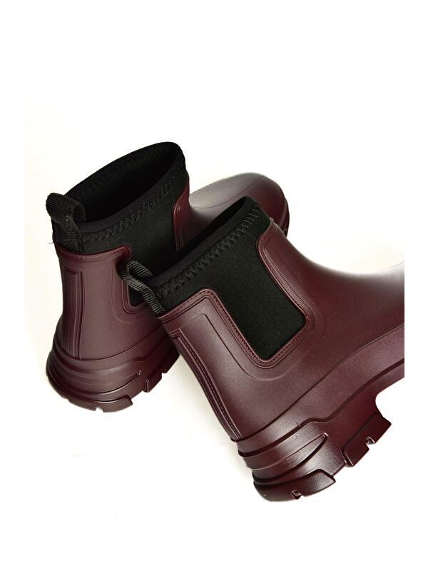 T858685409 Bordo Kadın Bot - Görsel 6