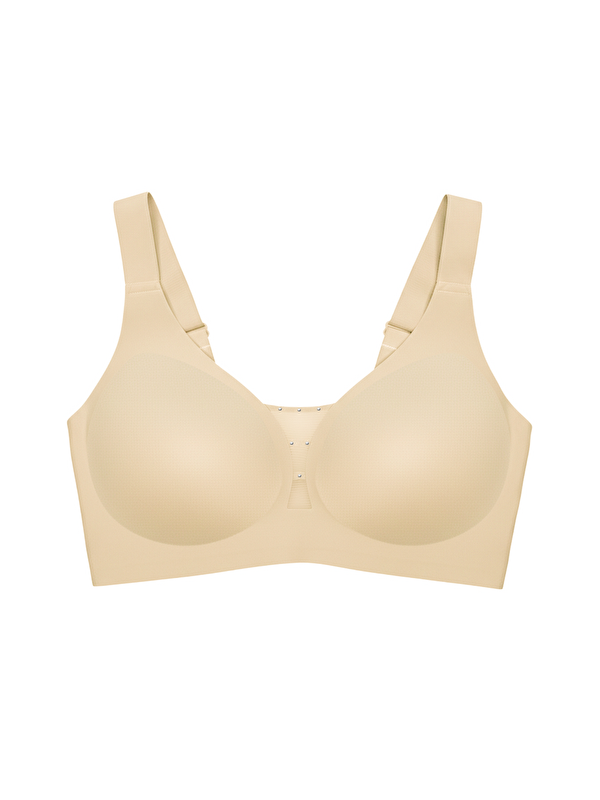 Cottonhill Seamless Bra - Balance | Ten Lazer Kesim Taşlı Dikişsiz Toparlayıcı Büyük Beden Kadın Sütyen
