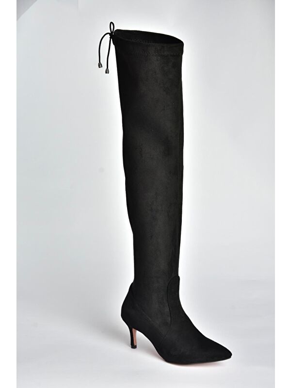 Siyah Kadın Çizme V997041602 - Görsel 5