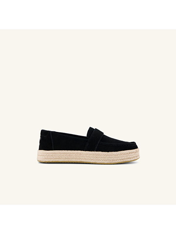 Toms Kadın Siyah Loafer Ayakkabı