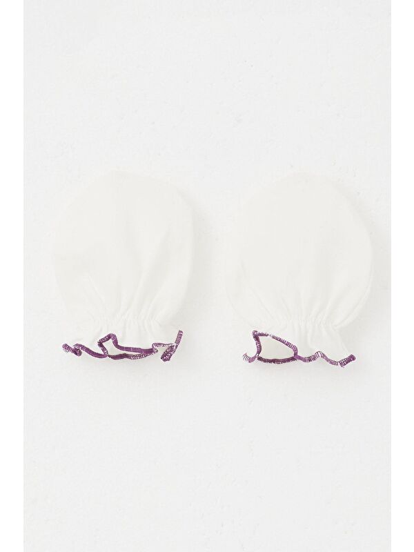 Breeze Yenidoğan Bebek Eldiven Basic Ekru (7 X 9 Cm)