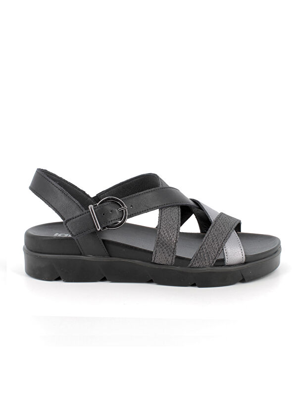 IGI&Co Kadın Sandalet 7668800 DDZ 76688 NAP.SO/NAB.MAMB Nero Acciaio