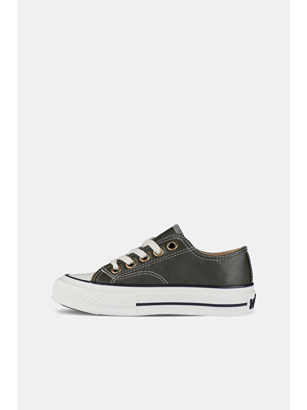 Navar Basic Unisex Çocuk Haki Sneaker - Görsel 3