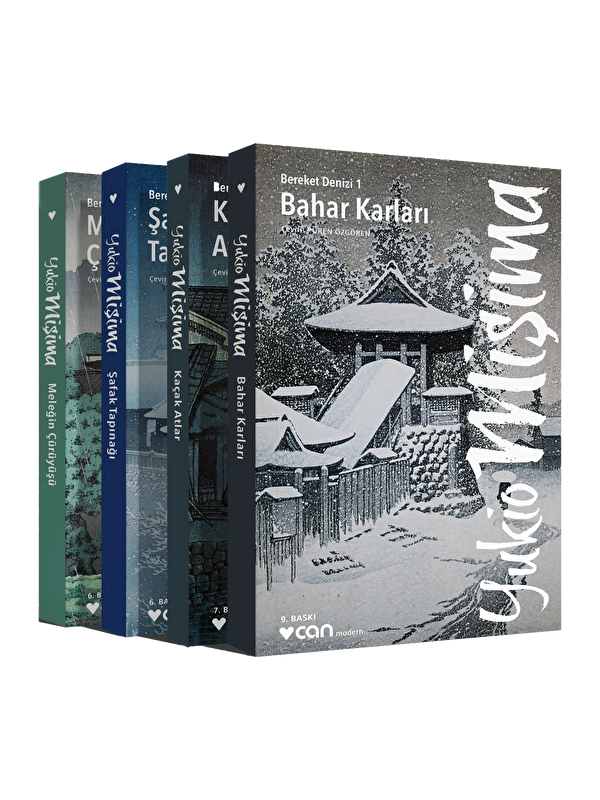 Can Yayınları Yukio Mişima - Bereket Denizi Seti (1-4)