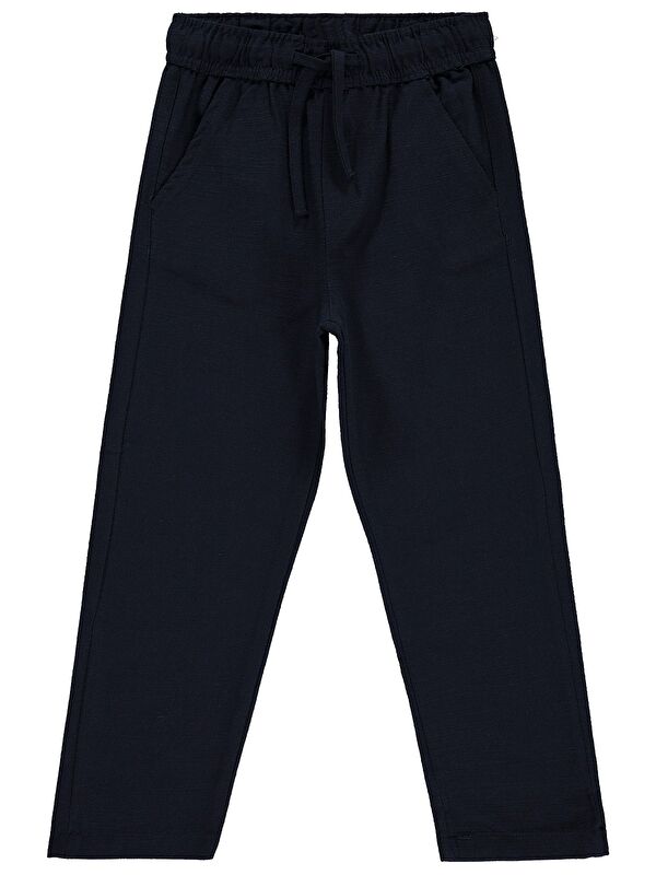 Civil Boys Flamlı Chino 6-9 Yaş Pantolon - Lacivert